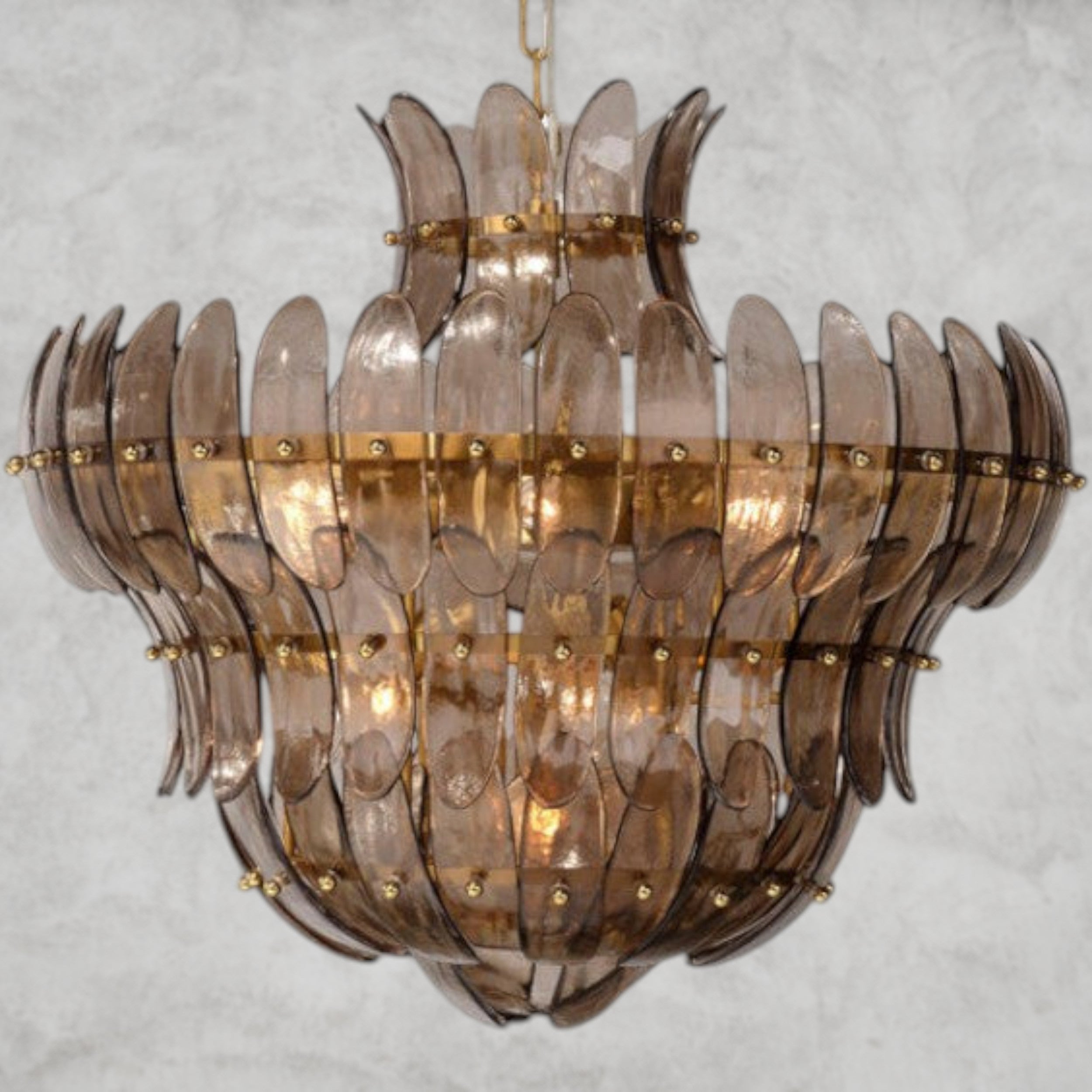 Arcade 10-Light Glass Chandelier